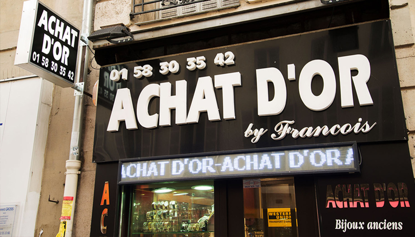 Achat d'or Paris 1 (75001)
